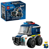 LEGO City Brick Rides Rides – Police Truck-LEGO City Rides – Police Truck easy-to-build playset for kids ages 5 and up