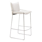 Zuo Pola Barstool - White-Armrest support