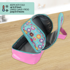 Danawares Dreamworks Gabby's Dollhouse Lunchbag with 2 Compartments-Carry Handle: Lightweight and easy to carry with a sturdy top handle for on-the-go use