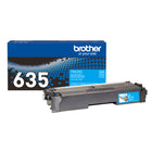 Brother Genuine TN635C Toner Cartridge - Standard Yield - Cyan-Superior quality with reliable, consistent performance