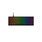 HP HyperX Origins 2 65 Keyboard - Black-With hot swap 5-pin sockets you can change the switches and keycaps at any time, no soldering needed. Feel the feedback with tactile switches or go for clicky when you want to type out loud