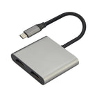 Staples Tech USB-C to Dual HDMI 1.4 Adapter-Up to 4K @ 60Hz: Supports 4K resolution at 60Hz for crisp high-quality visuals