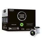 Kicking Horse Coffee K-Cup Coffee Pods - Kick Ass Dark Roast - 24 Pack-Tasting Notes: Chocolate Malt, Molasses, Licorice And Earthy Lingering Finish.