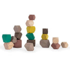 Miniland Towering Wooden Stones-It's an open educational toy that invites children to build, to freely create and let their imagination fly.