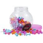 JAM Paper Colourful Push Pins - Assorted Colours - 100/Pack - 2 Packs-Used to pin important papers or pictures to Bulletin Boards, Cork Boards, Calendars, and Walls