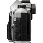OM SYSTEM OM-5 Mark II Mirrorless Camera - Silver-121 point all cross type on chip phase detection AF sensor