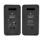 Kanto 140W Powered Reference Speakers with USB-C, RCA and Bluetooth 5.0 Inputs - Matte Black - 2 Pack-140 W Peak Power (70 Watts Total RMS) from a Class D Bi-Amplifier
