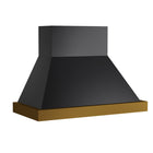 KUCHT KRH48TG 48" 900 CFM Wall Mounted Range Hood - Gemstone-This pro-style range hood features a powerful blower with up to 900 CFM that will give you three different levels of airflow and capture smoke and cooking odours in a quiet operation