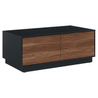 Modway Holden 36" Coffee Table - Black Walnut-MDF and Particleboard