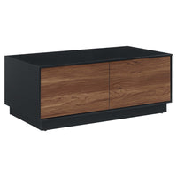 Modway Holden 36" Coffee Table - Black Walnut-MDF and Particleboard