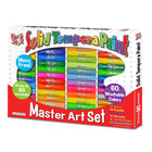 Kwik Stix Solid Tempera Paint - Master Art Set - 60 Colors-VIBRANT COLORS: These highly pigmented colors will bring a range of beautiful colors to all your crafts.