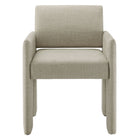 Modway Daven Fabric Upholstered Dining Chair - Linen-7