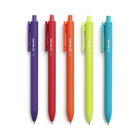 TRU RED Retractable Quick Dry Gel Pens - 0.7mm - Assorted - 5 Pack-Smooth-flowing assorted ink pen provides bold, vivid writing
