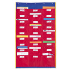 Learning Resources Organization Station Pocket Chart, 28.25"L x 45"-Simplify collecting homework and sending notes home with this sturdy storage pocket organizer