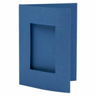 JAM Paper A7 Photo Notecards - 5" x 7" - Blue - 12 Pack-Size: 5" x 7"