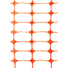 Zenith Safety Snow Fence - 50' L x 4' W - Orange - 4 Pack-Stronger than competitive non-oriented fence