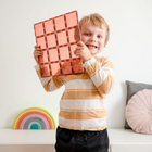 Connetix Pastel Lemon & Peach Base Plate - 2 Pieces-Compatible with the entire Connetix range as well as other magnetic tile brands 