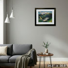Light/Shadow by Franklin Carmichael - Framed Print - 34" x 30"-Ready to hang - arrives fully assembled