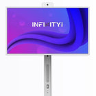 EP-Tec Infinitypro 27" Buddy Battery Powered 4K, Android 12.0, 8+128GB, SIM, 10400mah Interactive Display - White-The battery lasts for up to 6-8 hrs on a single charge-enough for a movie, or even a study session