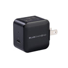 BlueDiamond SmartCharge Boost Fast Charging Bundle-Charger: Mini design with a retractable folding plug tucks easily into your bag when you're on the go, or easily hides behind a nightstand or other furniture at home.