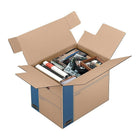 Bankers Box SmoothMove PRIME Moving Box with FastFold - Small - 16" L x 12" W x 12" H - 10 Pack-Double-end, single-side, double-bottom construction