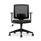 TygerClaw Low Back Mesh Office Chair - Ergonomic-Custom fit in seconds featuring easy height adjustment and smooth 360° swivel for perfect positioning