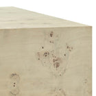 Modway Cosmos 36" Square Burl Wood Coffee Table - Bleached Burl-7