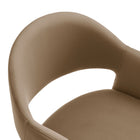 Modway Talia 37" Performance Velvet Counter Stool - Taupe-8