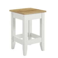 Modway Sunbrook Kitchen Stool - Oak White-Modern Kitchen Stool