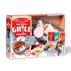 Melissa & Doug Flip Fry Grill Play Set-“Cook” with water again and again with color-changing play food and grill, griddle, and deep fryer play set
