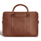 Champs Onyx Leather Slim Briefcase - Brown-CHAMPS Onyx Collection Slim Briefcase