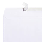 SupremeX Peel It! Seal It! Window Envelope - #10 - 24lb White Wove - Box of 500-24lb  