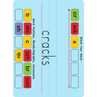Ashley Productions Smart Poly Touch-Stik Phonics Tiles & Mat - Blending Board Set - 100 Tiles-Say goodbye to traditional flashcards and embrace a new, hands-on approach to phonics education. Elevate your child's learning journey - order our Smart Poly reusable phonics set today.