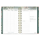 Blueline 17 Months Weekly/Monthly Planner - August to Dec - 8" H x 5" W - Verdant Design - Bilingual-Holidays