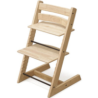 MotionGrey Blessy Wooden High Chair - Adjustable Baby & Toddler Dining Chair for Age 6 Months+ - Wood-Minimalist Growing Chair: Clean, modern design without accessories-ideal for older children and long-term use