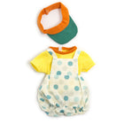 Miniland Doll Clothes - Boy Summer Outfit-Promotes physical and health development through the exercise of fine motor and personal care skills