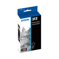 Epson T312 Ink Cartridge - Standard Capacity - Black-Superior photo quality