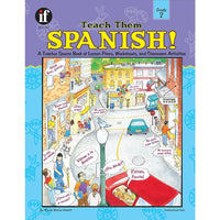 eBook: Instructional Fair 1568228414-EB Teach Them Spanish! - Grade 2-You will receive two emails: one confirming your entire order, and one with a "Download Software" buttonYou can download immediately or return to your email to download later