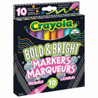Crayola Bold & Bright Markers - Assorted Colours - 10 Pack-Sketch ideas on paper with the mush free marker dark or light paper