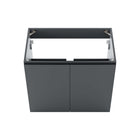 Modway Bryn 30" Wall-Mount Bathroom Vanity - Grey-7