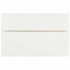 JAM Paper A10 Invitation Envelopes - 6" x 9.5" - White - 50 Pack (12039I)-White Booklet Envelope