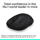 Logitech M185 Wireless Mouse - Black-Durable and Reliable: This USB wireless mouse features a line-by-line scroll wheel, up to 1 year of battery life (2) thanks to a smart sleep mode function, and comes with the included AA battery