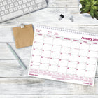 Brownline 2027 Wall Calendar - 11" x 8-1/2"-Countdown of passed/future days (Julian dates)
