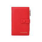 Champs Iconic Slim Wallet - Red-RFID Blocking Card Holder