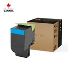 Ecotone 70C1HC0 Remanufactured Toner Cartridge - Cyan -Type : Reman. EcoTone