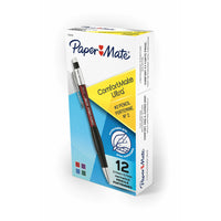 Paper Mate Comfort Mate Ultra #2 Mechanical Pencils - 0.7mm - 12 Pack-Sleek hourglass barrel is stylish and easy to control