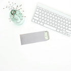 JAM Paper #10 Policy Envelopes, 4 1/8 x 9.5, Stardream Metallic Silver, 50 Pack (900905922g)-Closure: Gum