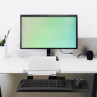 Intekview Keyboard Tray with Copy Holder-Plateau 25" / 63.5 x 10 3/4" / 27.3"