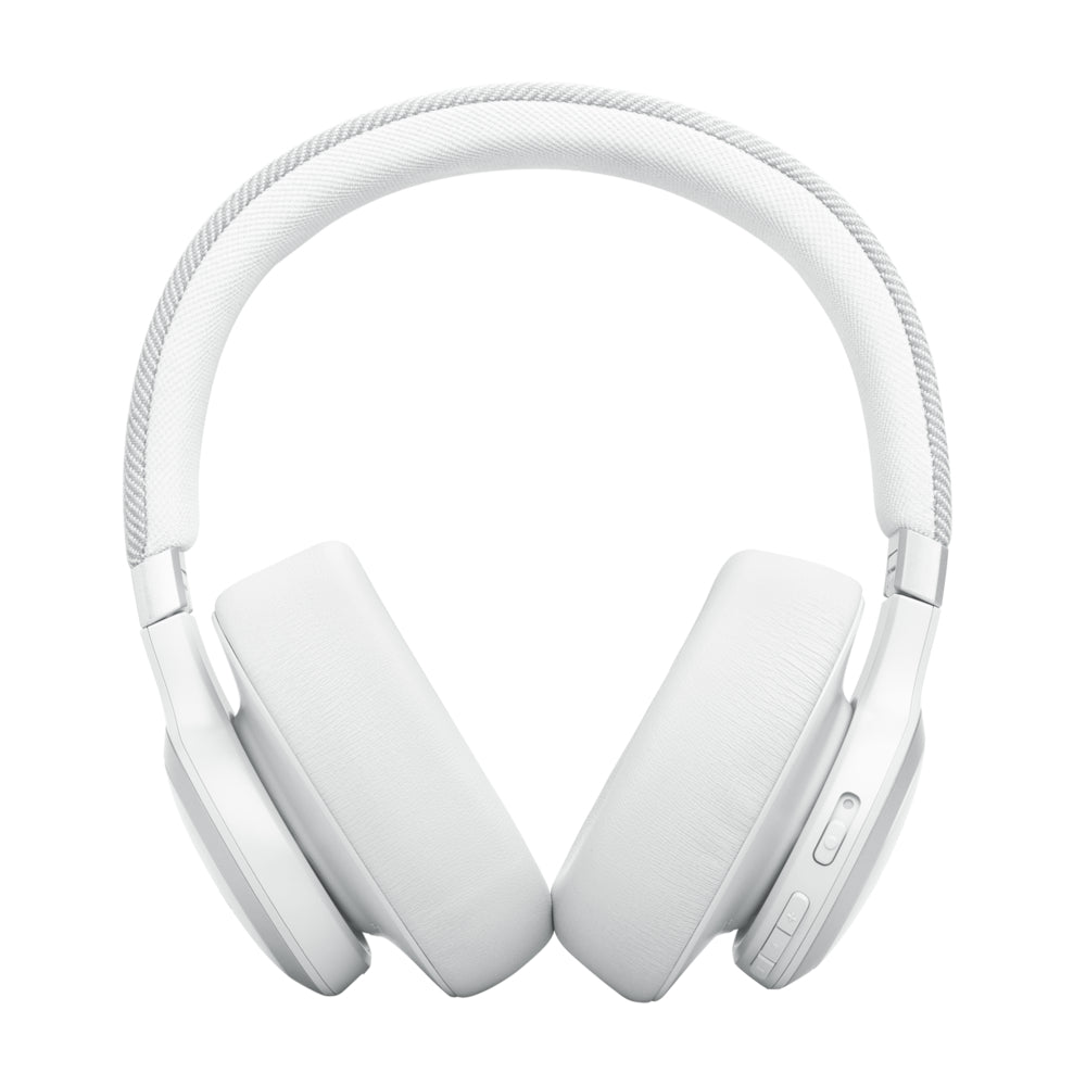 JBL Live 770NC Over-Ear Headphones - White | staples.ca