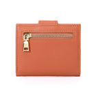 Champs Iconic Snap Cardholder - Tan-Gold metal zipper and decorative zipper pulls
